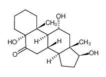 (5R,8S,9S,10R,11R,13S,14S,17S)-5,11,17-Trihydroxy-10,13-dimethyl-hexadecahydro-cyclopenta[a]phenanthren-6-one CAS:49643-27-8 manufacturer & supplier