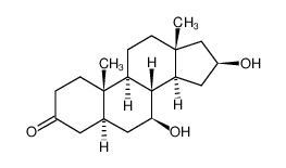 (5S,7S,8S,9S,10S,13R,14S,16S)-7,16-Dihydroxy-10,13-dimethyl-hexadecahydro-cyclopenta[a]phenanthren-3-one CAS:49643-74-5 manufacturer & supplier