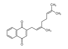 (Z)-2-(3,7-dimethylocta-2,6-dienyl)-1,4-naphthoquinone CAS:4966-06-7 manufacturer & supplier