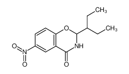 2-(1-ethyl-propyl)-6-nitro-2,3-dihydro-benzo[e][1,3]oxazin-4-one CAS:49676-38-2 manufacturer & supplier