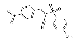 4-nitro-α-(toluene-4-sulfonyl)-cinnamonitrile CAS:49678-64-0 manufacturer & supplier