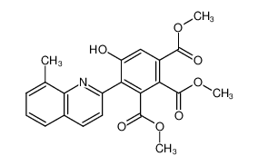 5-hydroxy-4-(8-methyl-quinolin-2-yl)-benzene-1,2,3-tricarboxylic acid trimethyl ester CAS:49679-08-5 manufacturer & supplier