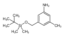 Benzenamine, 3-[[[(1,1-dimethylethyl)dimethylsilyl]oxy]methyl]-5-methyl- CAS:496795-17-6 manufacturer & supplier