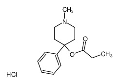 1-methyl-4-phenyl-4-propionyloxypiperidine*HCl CAS:4968-48-3 manufacturer & supplier