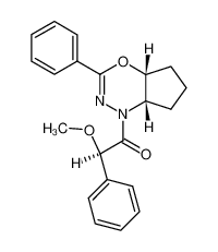 (4aR)-1-((R)-methoxy-phenyl-acetyl)-3-phenyl-(4ar,7ac)-1,4a,5,6,7,7a-hexahydro-cyclopenta[1,3,4]oxadiazine CAS:49680-28-6 manufacturer & supplier