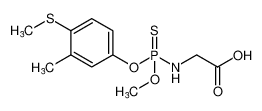 Glycine, N-[methoxy[3-methyl-4-(methylthio)phenoxy]phosphinothioyl]- CAS:496810-64-1 manufacturer & supplier