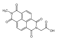 N-methyl-N'-carboxymethyl-1,4,5,8-naphthalenetetracarboxylic diimide CAS:496811-49-5 manufacturer & supplier