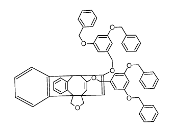 7,22-bis[3,5-bis(benzyloxy)benzyloxy]-3-oxahexacyclo[7.6.6.25,8.01,5.010,15.016,21]tricosa-6,10,12,14,16,18,20,22-octaene CAS:496839-80-6 manufacturer & supplier