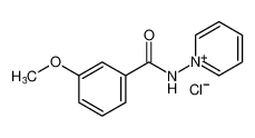 Pyridinium, 1-[(3-methoxybenzoyl)amino]-, chloride CAS:49684-12-0 manufacturer & supplier