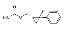 Cyclopropanemethanol, 2-fluoro-2-phenyl-, acetate, (1R,2R)- CAS:496849-09-3 manufacturer & supplier