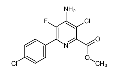 methyl 4-amino-3-chloro-6-(4-chlorophenyl)-5-fluoropicolinate CAS:496850-12-5 manufacturer & supplier