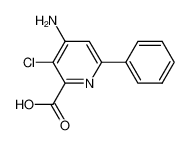 4-Amino-3-chloro-6-(phenyl)pyridine-2-carboxylic acid CAS:496851-55-9 manufacturer & supplier