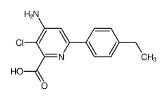 4-Amino-3-chloro-6-(4-ethylphenyl)pyridine-2-carboxylic acid CAS:496851-95-7 manufacturer & supplier