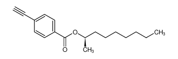 Benzoic acid, 4-ethynyl-, (1R)-1-methyloctyl ester CAS:496853-24-8 manufacturer & supplier