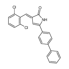 (E)-5-([1,1'-biphenyl]-4-yl)-3-(2,6-dichlorobenzylidene)-1,3-dihydro-2H-pyrrol-2-one CAS:496861-93-9 manufacturer & supplier