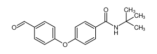 Benzamide, N-(1,1-dimethylethyl)-4-(4-formylphenoxy)- CAS:496862-44-3 manufacturer & supplier