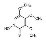 1-hydroxy-3,4,5-trimethoxypyridine-2-thione CAS:496879-23-3 manufacturer & supplier