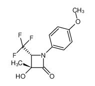 (3R,4R)-3-hydroxy-1-(4-methoxyphenyl)-3-methyl-4-trifluoromethyl-2-azetidinone CAS:496918-73-1 manufacturer & supplier