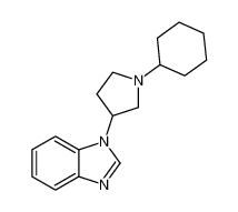 1H-Benzimidazole, 1-(1-cyclohexyl-3-pyrrolidinyl)- CAS:49692-39-9 manufacturer & supplier