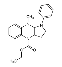 9-methyl-1-phenyl-1,2,3,3a,9,9a-hexahydro-pyrrolo[2,3-b]quinoxaline-4-carboxylic acid ethyl ester CAS:49692-49-1 manufacturer & supplier