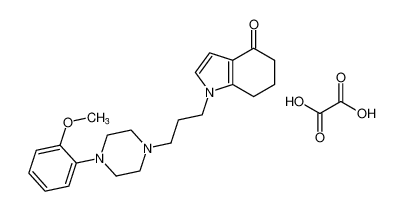 1-(3-(4-(2-methoxyphenyl)piperazin-1-yl)propyl)-1,5,6,7-tetrahydro-4H-indol-4-one oxalate CAS:496921-72-3 manufacturer & supplier