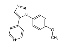 4-(1-(4-methoxyphenyl)-1H-imidazol-5-yl)pyridine CAS:496925-40-7 manufacturer & supplier