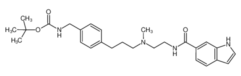 N-[2-[N-[3-[4-(N-tert-butoxycarbonylaminomethyl)phenyl]propyl]-N-methylamino]ethyl]-6-indolecarboxamide CAS:496946-30-6 manufacturer & supplier