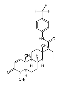 N-(4-trifluoromethylphenyl)-3-oxo-4-methyl-4-aza-5α-androst-1-ene-17β-carboxamide CAS:496947-41-2 manufacturer & supplier