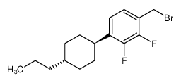 Benzene, 1-(bromomethyl)-2,3-difluoro-4-(trans-4-propylcyclohexyl)- CAS:496949-17-8 manufacturer & supplier