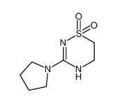 3-pyrrolidin-1-yl-5,6-dihydro-2(4)H-[1,2,4]thiadiazine 1,1-dioxide CAS:49695-80-9 manufacturer & supplier