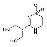 (1,1-dioxo-1,2(4),5,6-tetrahydro-1λ6-[1,2,4]thiadiazin-3-yl)-diethyl-amine CAS:49695-83-2 manufacturer & supplier