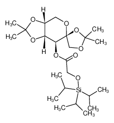 1,2:4,5-di-O-isopropylidene-β-D-fructopyranos-3-yl (triisopropylsilyloxy)acetate CAS:496975-23-6 manufacturer & supplier