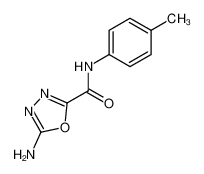 5-Amino-[1,3,4]oxadiazole-2-carboxylic acid p-tolylamide CAS:4970-60-9 manufacturer & supplier