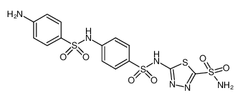 5-((4-((4-aminophenyl)sulfonamido)phenyl)sulfonamido)-1,3,4-thiadiazole-2-sulfonamide CAS:497057-86-0 manufacturer & supplier