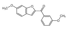 (6-methoxy-1-benzofuran-2-yl)-(3-methoxyphenyl)methanone CAS:497058-33-0 manufacturer & supplier