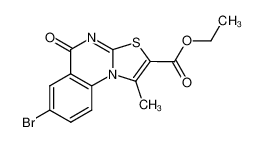 7-Bromo-1-methyl-5-oxo-5H-thiazolo[3,2-a]quinazoline-2-carboxylic acid ethyl ester CAS:49706-45-8 manufacturer & supplier