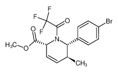 (2R,5S,6S)-1-(2,2,2-trifluoroacetyl)-5-methyl-6-(4-bromophenyl)-1,2,5,6-tetrahydropyridine-2-carboxylic acid methyl ester CAS:497065-66-4 manufacturer & supplier