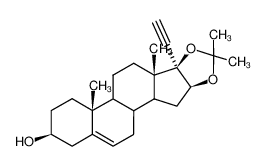 (2S,4aR,6aS,6bR,9aS)-6b-Ethynyl-4a,6a,8,8-tetramethyl-2,3,4,4a,4b,5,6,6a,6b,9a,10,10a,10b,11-tetradecahydro-1H-7,9-dioxa-pentaleno[2,1-a]phenanthren-2-ol CAS:49708-00-1 manufacturer & supplier