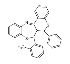 6-phenyl-7-(o-tolyl)-6a,7-dihydro-6H-benzo[b]thiochromeno[4,3-e][1,4]thiazepine CAS:497080-48-5 manufacturer & supplier