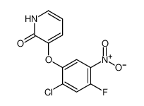 2(1H)-Pyridinone, 3-(2-chloro-4-fluoro-5-nitrophenoxy)- CAS:497086-07-4 manufacturer & supplier