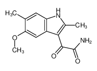 2-(5-methoxy-2,6-dimethyl-indol-3-yl)-2-oxo-acetamide CAS:49709-38-8 manufacturer & supplier