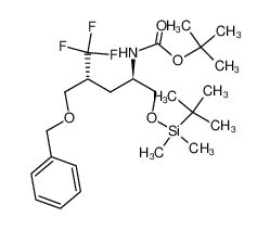 (2R,4R)-2-[N-(1,1-dimethyl)ethoxycarbonylamino]-1-tert-butyldimethylsilyloxy-5-benzyloxy-4-trifluoromethylpentane CAS:497103-64-7 manufacturer & supplier