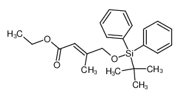 (E)-ethyl 4-(tert-butyl-diphenyl-silanyloxy)-3-methyl-but-2-enoate CAS:497144-17-9 manufacturer & supplier