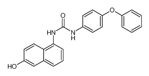 Urea, N-(6-hydroxy-1-naphthalenyl)-N'-(4-phenoxyphenyl)- CAS:497149-85-6 manufacturer & supplier