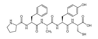 L-Cysteine, L-prolyl-L-phenylalanyl-L-alanyl-L-tyrosyl- CAS:497153-46-5 manufacturer & supplier