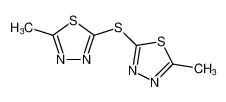 1,3,4-Thiadiazole, 2,2'-thiobis[5-methyl- CAS:497155-38-1 manufacturer & supplier