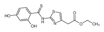 ethyl 2-(2-(2,4-dihydroxyphenylthioamido)thiazol-4-yl)acetate CAS:497156-38-4 manufacturer & supplier