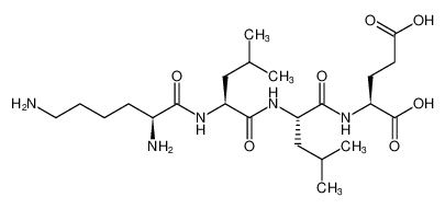 L-Glutamic acid, L-lysyl-L-leucyl-L-leucyl- CAS:497172-27-7 manufacturer & supplier