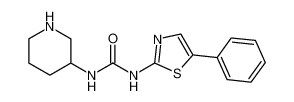 Urea, N-(5-phenyl-2-thiazolyl)-N'-3-piperidinyl- CAS:497177-68-1 manufacturer & supplier