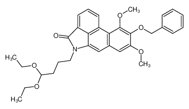 9-Benzyloxy-5-(4,4-diethoxy-butyl)-8,10-dimethoxy-5H-dibenzo[cd,f]indol-4-one CAS:497179-76-7 manufacturer & supplier